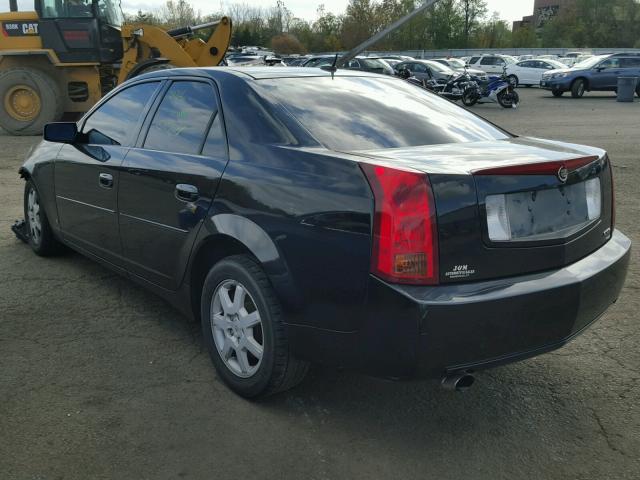 1G6DM57T470197559 - 2007 CADILLAC CTS BLACK photo 3