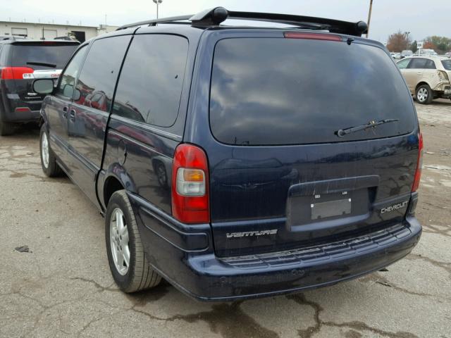 1GNDX13E34D145002 - 2004 CHEVROLET VENTURE LU BLUE photo 3