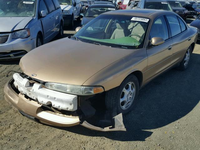 1G3WS52KXWF378624 - 1998 OLDSMOBILE INTRIGUE GOLD photo 2