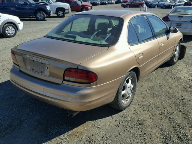 1G3WS52KXWF378624 - 1998 OLDSMOBILE INTRIGUE GOLD photo 4