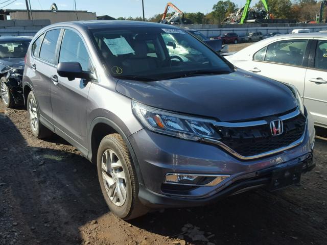 5J6RM4H55FL047058 - 2015 HONDA CR-V EX ნაცრისფერი ფოტო 1