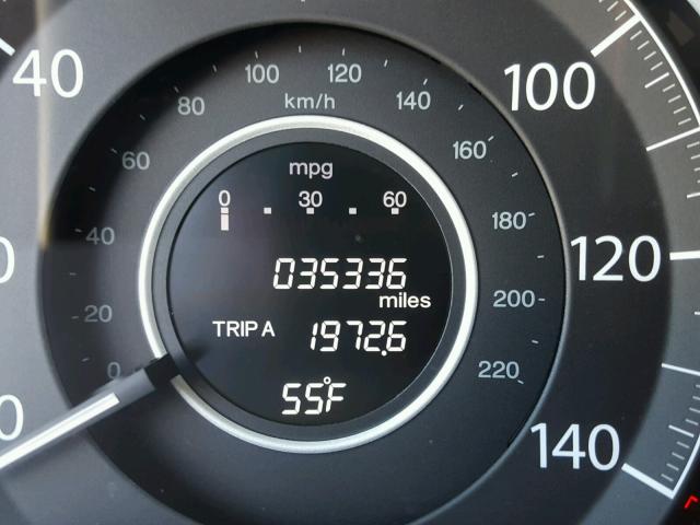 5J6RM4H55FL047058 - 2015 HONDA CR-V EX ნაცრისფერი ფოტო 8