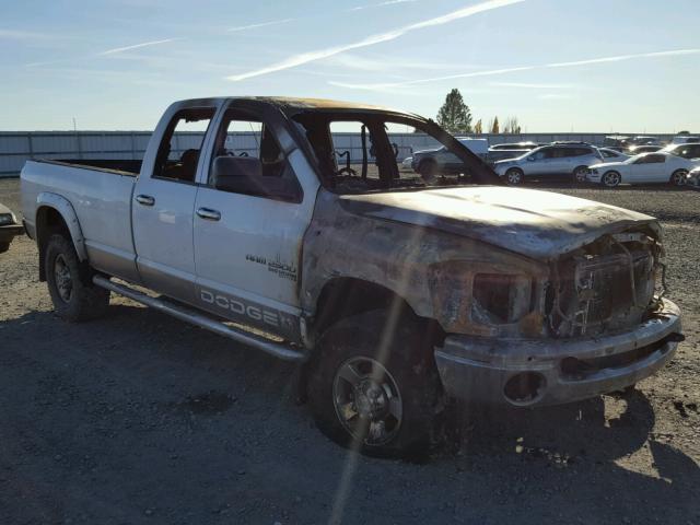 1D7KS28C86J181984 - 2006 DODGE RAM 2500 S WHITE photo 1