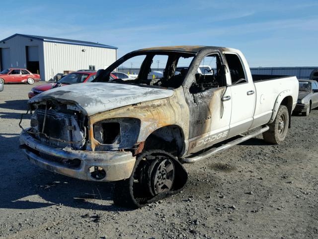 1D7KS28C86J181984 - 2006 DODGE RAM 2500 S WHITE photo 2