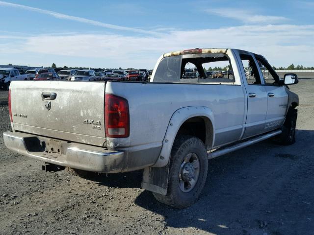 1D7KS28C86J181984 - 2006 DODGE RAM 2500 S WHITE photo 4