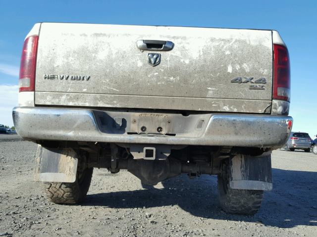 1D7KS28C86J181984 - 2006 DODGE RAM 2500 S WHITE photo 9