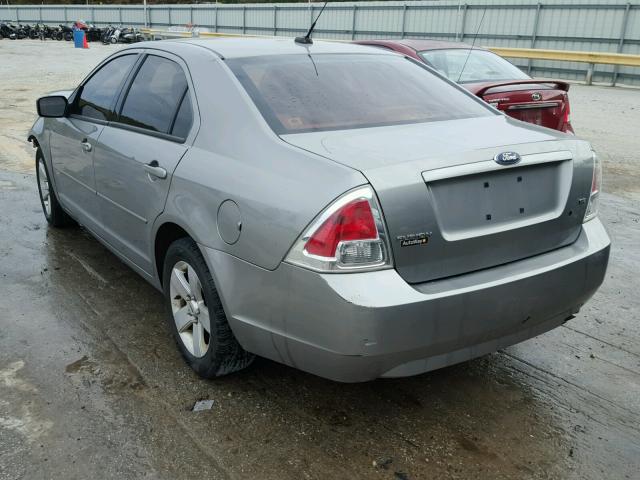 3FAHP07Z58R158161 - 2008 FORD FUSION SE GRAY photo 3