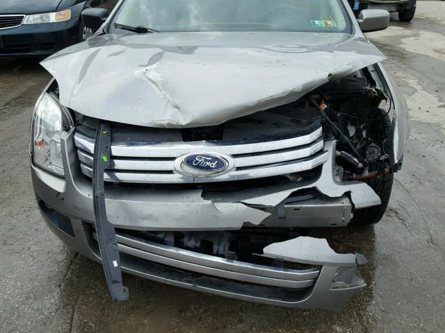 3FAHP07Z58R158161 - 2008 FORD FUSION SE GRAY photo 7