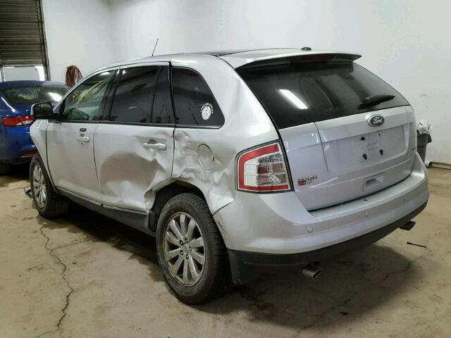 2FMDK3JC3ABB51710 - 2010 FORD EDGE SILVER photo 3