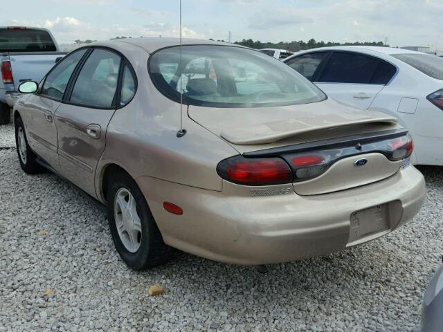 1FAFP53S5XA206652 - 1999 FORD TAURUS SE BROWN photo 3