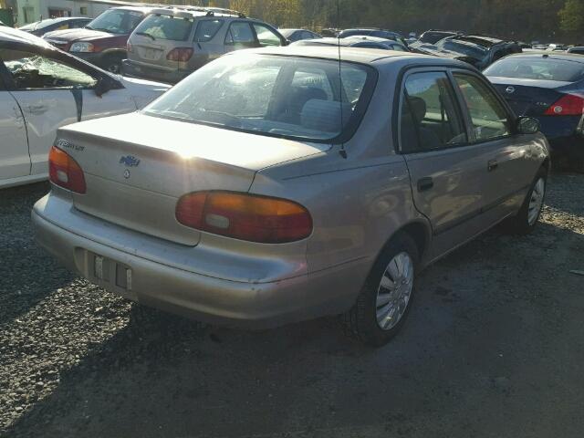 1Y1SK52831Z438071 - 2001 CHEVROLET GEO PRIZM 金色 照片 4
