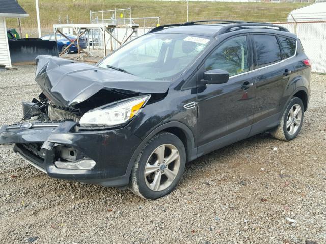 1FMCU0GX4DUC13094 - 2013 FORD ESCAPE SE BLACK photo 2