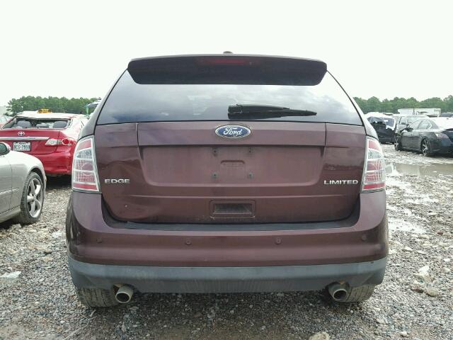 2FMDK39C79BB05619 - 2009 FORD EDGE LIMIT MAROON photo 9