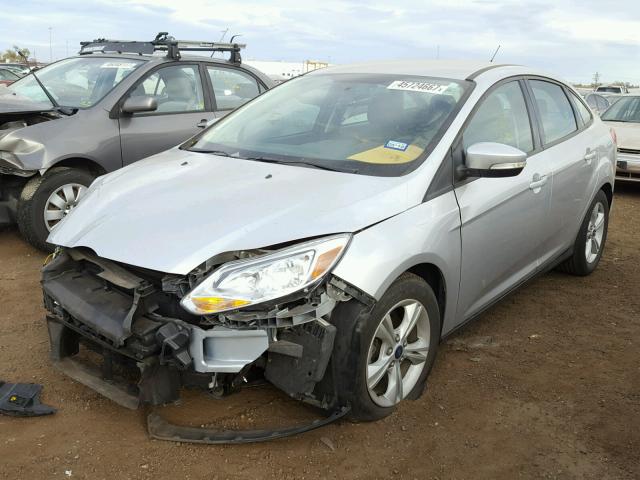 1FADP3F22EL451711 - 2014 FORD FOCUS SE SILVER photo 2