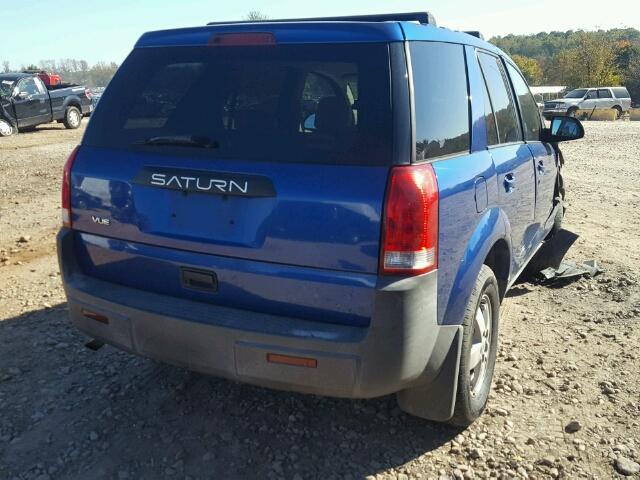 5GZCZ33D05S822035 - 2005 SATURN VUE BLUE photo 4