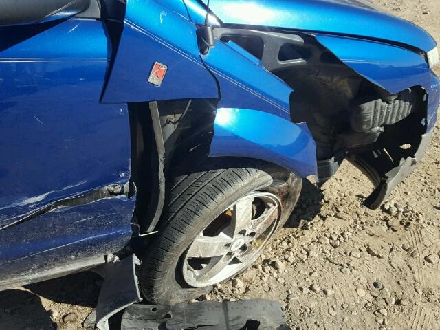 5GZCZ33D05S822035 - 2005 SATURN VUE BLUE photo 9