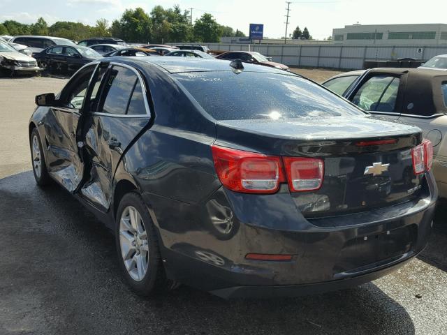 1G11C5SLXEF165325 - 2014 CHEVROLET MALIBU 1LT BLACK photo 3