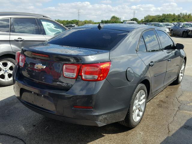 1G11C5SLXEF165325 - 2014 CHEVROLET MALIBU 1LT BLACK photo 4