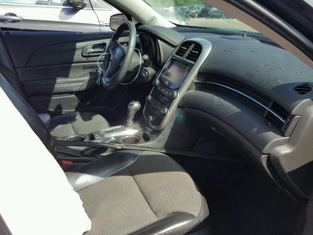 1G11C5SLXEF165325 - 2014 CHEVROLET MALIBU 1LT BLACK photo 5