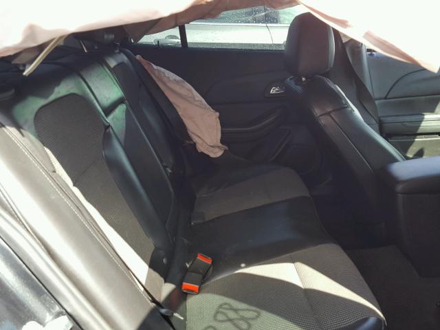 1G11C5SLXEF165325 - 2014 CHEVROLET MALIBU 1LT BLACK photo 6