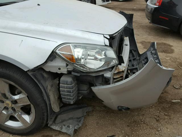 1G1ZG57BX9F183854 - 2009 CHEVROLET MALIBU LS SILVER photo 9