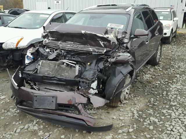5GAKVBKD2FJ317630 - 2015 BUICK ENCLAVE PURPLE photo 2