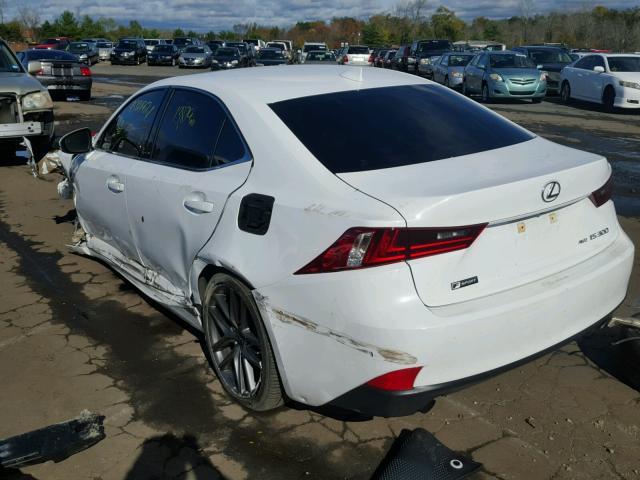 JTHCM1D20G5011563 - 2016 LEXUS IS WHITE photo 3