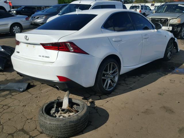 JTHCM1D20G5011563 - 2016 LEXUS IS WHITE photo 4