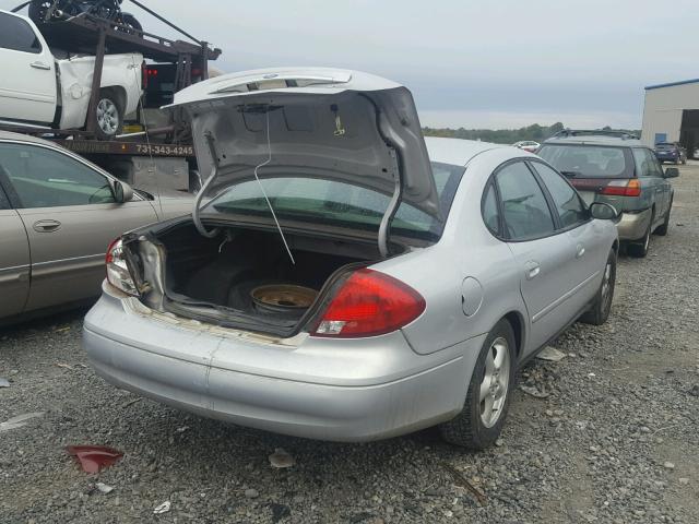 1FAFP55U63A215305 - 2003 FORD TAURUS SES SILVER photo 4