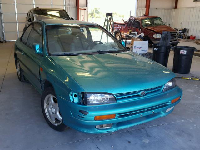 JF1GM6554SH410224 - 1995 SUBARU IMPREZA LX GREEN photo 1