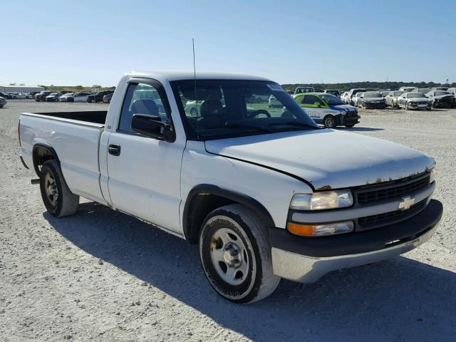 1GCEC14V5YE325587 - 2000 CHEVROLET SILVERADO WHITE photo 1