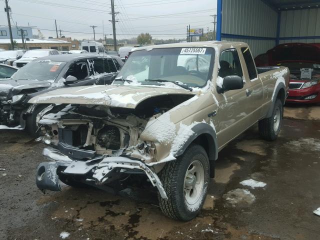 1FTZR45E12PB15211 - 2002 FORD RANGER TAN photo 2