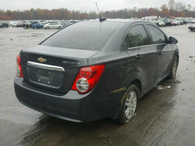 1G1JC5SG1G4130500 - 2016 CHEVROLET SONIC LT GRAY photo 4