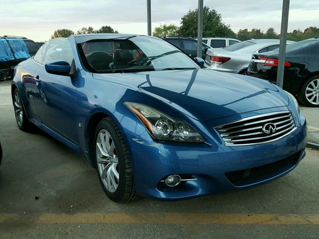 JN1CV6FE6BM952293 - 2011 INFINITI G37 BASE BLUE photo 1