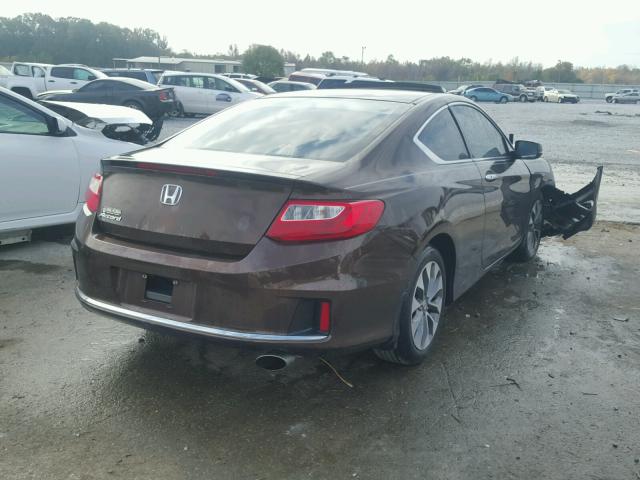 1HGCT1B72DA000782 - 2013 HONDA ACCORD EX BROWN photo 4