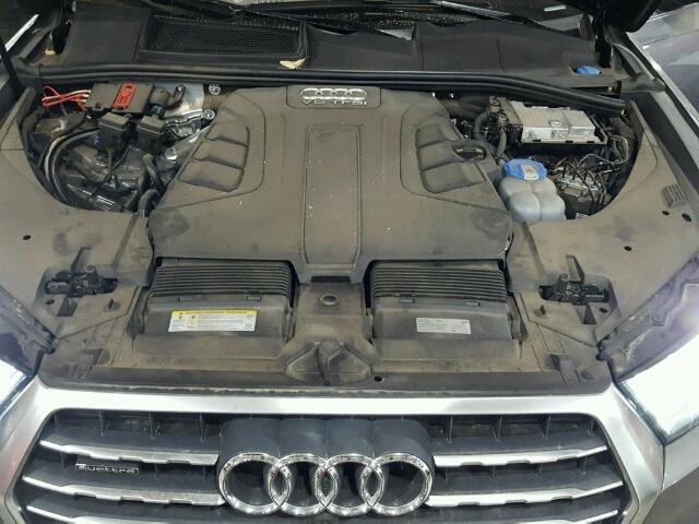 WA1VAAF76HD019311 - 2017 AUDI Q7 PRESTIG CHARCOAL photo 7