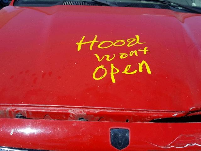 3D7KU28D03G727810 - 2003 DODGE RAM 2500 S RED photo 7