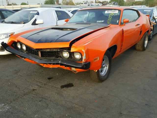 0R35M110259 - 1970 FORD GRNDTORINO ORANGE photo 2