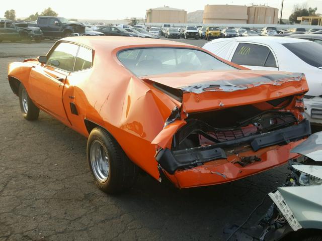 0R35M110259 - 1970 FORD GRNDTORINO ORANGE photo 3