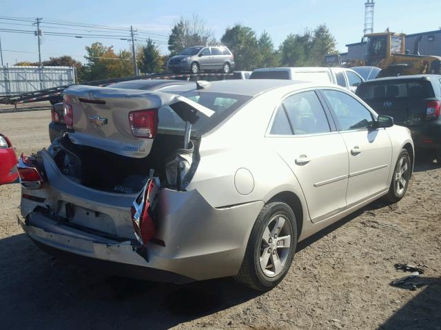 1G11B5SL5FF143916 - 2015 CHEVROLET MALIBU LS GOLD photo 4