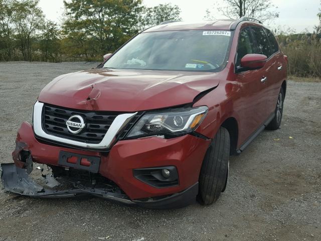 5N1DR2MM5HC616752 - 2017 NISSAN PATHFINDER RED photo 2