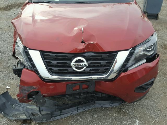 5N1DR2MM5HC616752 - 2017 NISSAN PATHFINDER RED photo 7