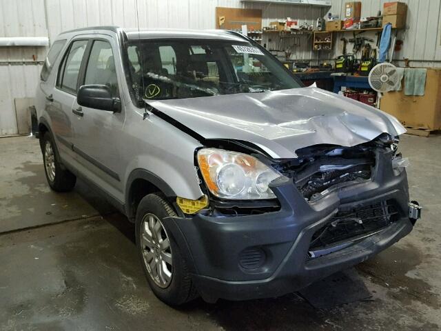 JHLRD78595C005288 - 2005 HONDA CR-V SILVER photo 1