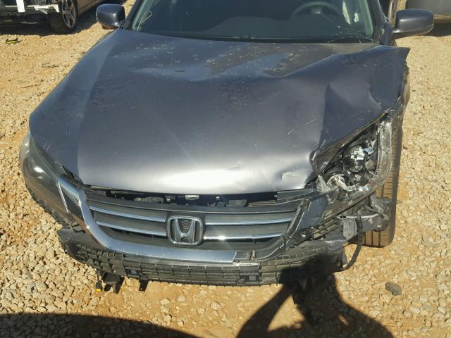 1HGCR2F76DA111480 - 2013 HONDA ACCORD EX SILVER photo 9