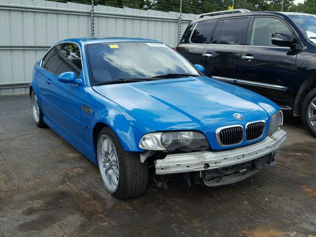 WBSBL93431JR10426 - 2001 BMW M3 CI BLUE photo 1