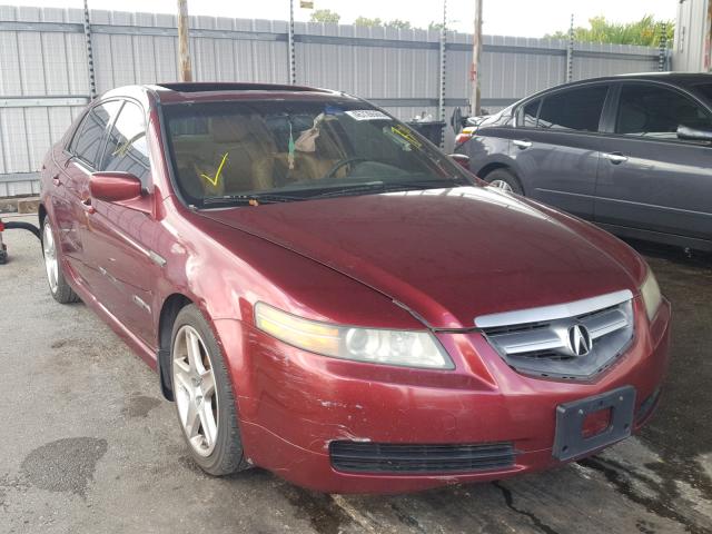 19UUA66296A034503 - 2006 ACURA 3.2TL BURGUNDY photo 1