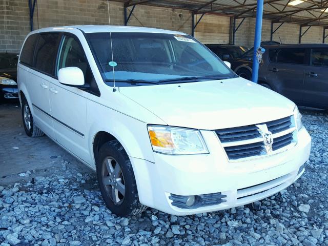 2D8HN54P38R138935 - 2008 DODGE GRAND CARA WHITE photo 1