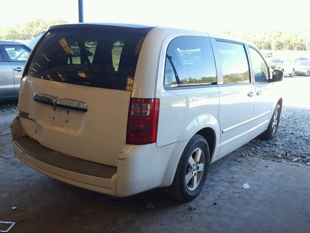 2D8HN54P38R138935 - 2008 DODGE GRAND CARA WHITE photo 4