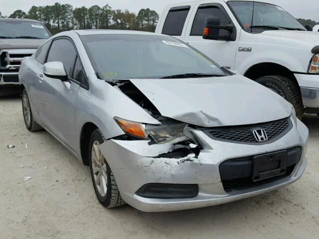 2HGFG3B16CH509119 - 2012 HONDA CIVIC EXL SILVER photo 1