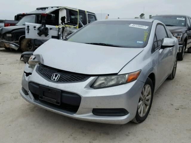 2HGFG3B16CH509119 - 2012 HONDA CIVIC EXL SILVER photo 2